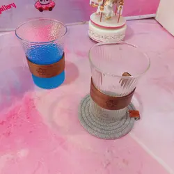 ماگ پیرکس کمربند چوبی