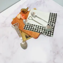 قاشق دسرخوری بیل و پارو استیل