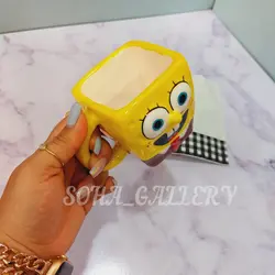 ماگ باب اسفنجی دست ساز