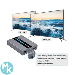 تبدیل HDMI به AV و S-video برند EASYCEL مدل E612A