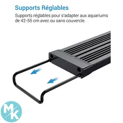 نوار LED آکواریوم تایمر دار برای گیاهان آکواریومی NICREW مدل N20232