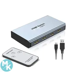 سوئیچ hdmi switch 3 in 1 out 4k ultrahd 3d