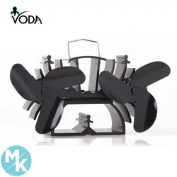 پنکه شومینه بدون برق و باطری 2 موتور voda
