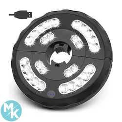 لامپ 28 LED شارژی دور میله و چتر کافه