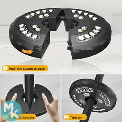 لامپ 28 LED شارژی دور میله و چتر کافه