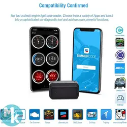 عیب یاب دیاگ بلوتوثی خودرو مدل veepeak obd2