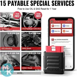 عیب یاب دیاگ بلوتوثی خودرو مدل MUCAR BT200