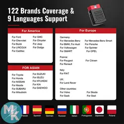 عیب یاب دیاگ بلوتوثی خودرو مدل MUCAR BT200