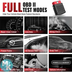 عیب یاب دیاگ بلوتوثی خودرو مدل MUCAR BT200