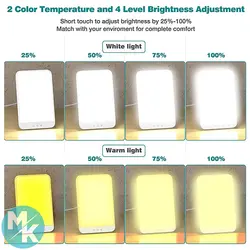 لامپ ال ای دی لایت تراپی نور درمانی مدل LQ-06 1000LUX