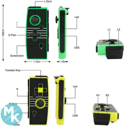 کنترلر بازی دسته نینتندو مدل GEEKLIN