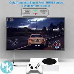 کابل تبدیل HDMI به Display-Port برند BENFEI مدل B-344grey