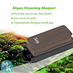 پاک کننده مغناطیسی شیشه آکواریوم برند hygger مدل S » مرزکده