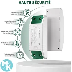 ترانسفورماتور 24 ولت برند DUSKTEC مدل DT-NC24V-60W » مرزکده