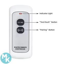 کنترلر از راه دور هشدار دود برند CPVAN مدل ‎SM11R4 &raquo; مرزکده