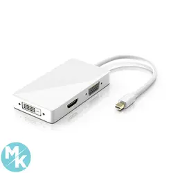 تبدیل Mini DP به HDMI و VGA و DVI برند CSL مدل 300646 &raquo; مرزکده