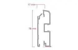 قرنیز 8 سانتی LED دار LS8 - فروشگاه اینترنتی لئون پارس (لیان پارس صنعت آریا)