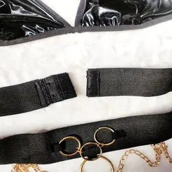 خرید لباس خواب لاتکس 4 تیکه سکسی دسبند دار ➕ 2 رنگ جذاب