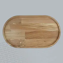 سینی پذیرایی چوبی کد 5322 - مبلمان و اکسسوری ژی