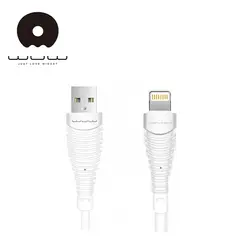 کابل تبدیل USB به لایتنینگ دبلیو یو دبلیو مدل X76 طول 0.9 متر