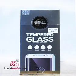گلس فول S7 EDGE برند J.C.COMM