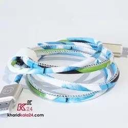 کابل تبدیل USB به MicroUSB میزو مدل گرافیتیX28 کد2