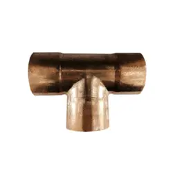 سه راهی مسی سایز 5/8-2