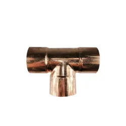 سه راهی مسی سایز 1/8-2