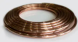 لوله مسی کلاف 15 متری سایز  10 – 3/8 اینچ کد 0/39 – 1 میل مهراصل