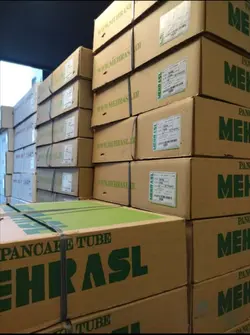 لوله مسی کلاف 50 متری سایز 16 – 5/8 اینچ کد 0/25 مهراصل