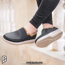 کفش مدل نیو پرفکت اسپرت رویه بافتی بی بند - کفش بهپا تولید کننده کفش چرم تبریز