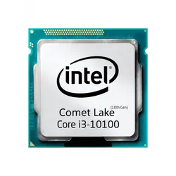 پردازنده مرکزی اینتل مدل Core i3-10100F Tray