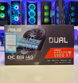 کارت گرافیک ایسوس DUAL RX5500XT O8G