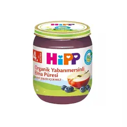 پوره میوه هیپ Hipp با طعم سیب و بلوبری