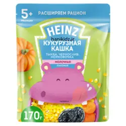 سرلاک هاینز Heinz با طعم ذرت ،کدوحلوایی، آلو و هویج(سرلاک سوپی)
