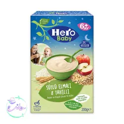 سرلاک شب هیروبیبیHero Baby با طعم هشت غله و سیب