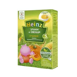 سرلاک بدون شیر هاینز Heinz با طعم غلات و کدوحلوایی