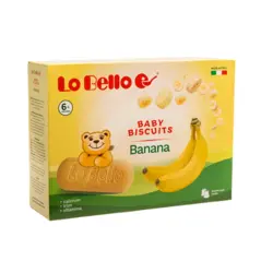 بیسکویت بدون شیر لوبلو Lobello با طعم موزی