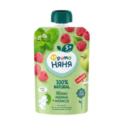 پوره ساندیسی فروتونیانیا با طعم سیب،تمشک و ملیسا