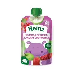 پوره ساندیسی هاینز Heinz با طعم سیب،توتفرنگی و انگورفرنگی