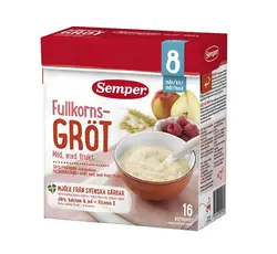 فرنی سمپر Semper با طعم گلابی و توتفرنگی