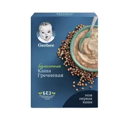 سرلاک بدون شیر گربر Gerber با طعم گندم سیاه