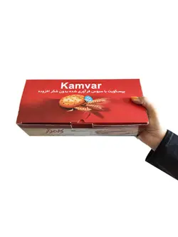 بیسکویت یک کیلویی با سبوس فرآوری شده بدون شکر و رژیمی