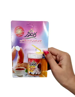 قرص شیرین کننده استوانه ای سوکرالوز و آسه سولفام