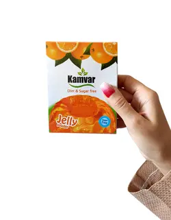 پودر ژله پرتقالی بدون قند و رژیمی