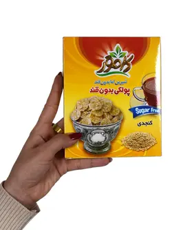 پولکی کنجدی بدون قند و رژیمی