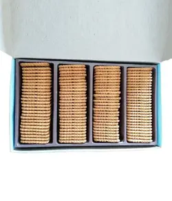 بیسکویت طعم دار وانیلی بدون شکر و رژیمی