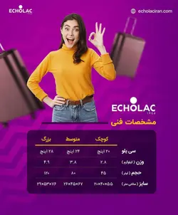 چمدان اکولاک مدل سی یلو - اکولاک ایران