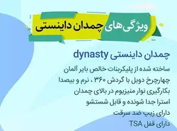 چمدان اکولاک مدل داینستی - اکولاک ایران
