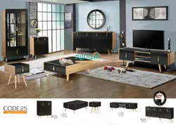 ست کامل پذیرایی میزتلویزیون کنسول عسلی| فروشگاه چوب هومینه